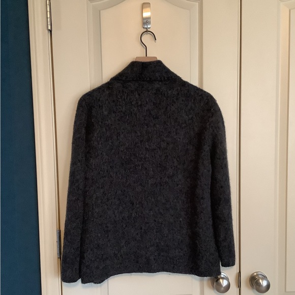 Peruvian Link Fireside Alpaca Sweater One Size Gray - Picture 2 of 5